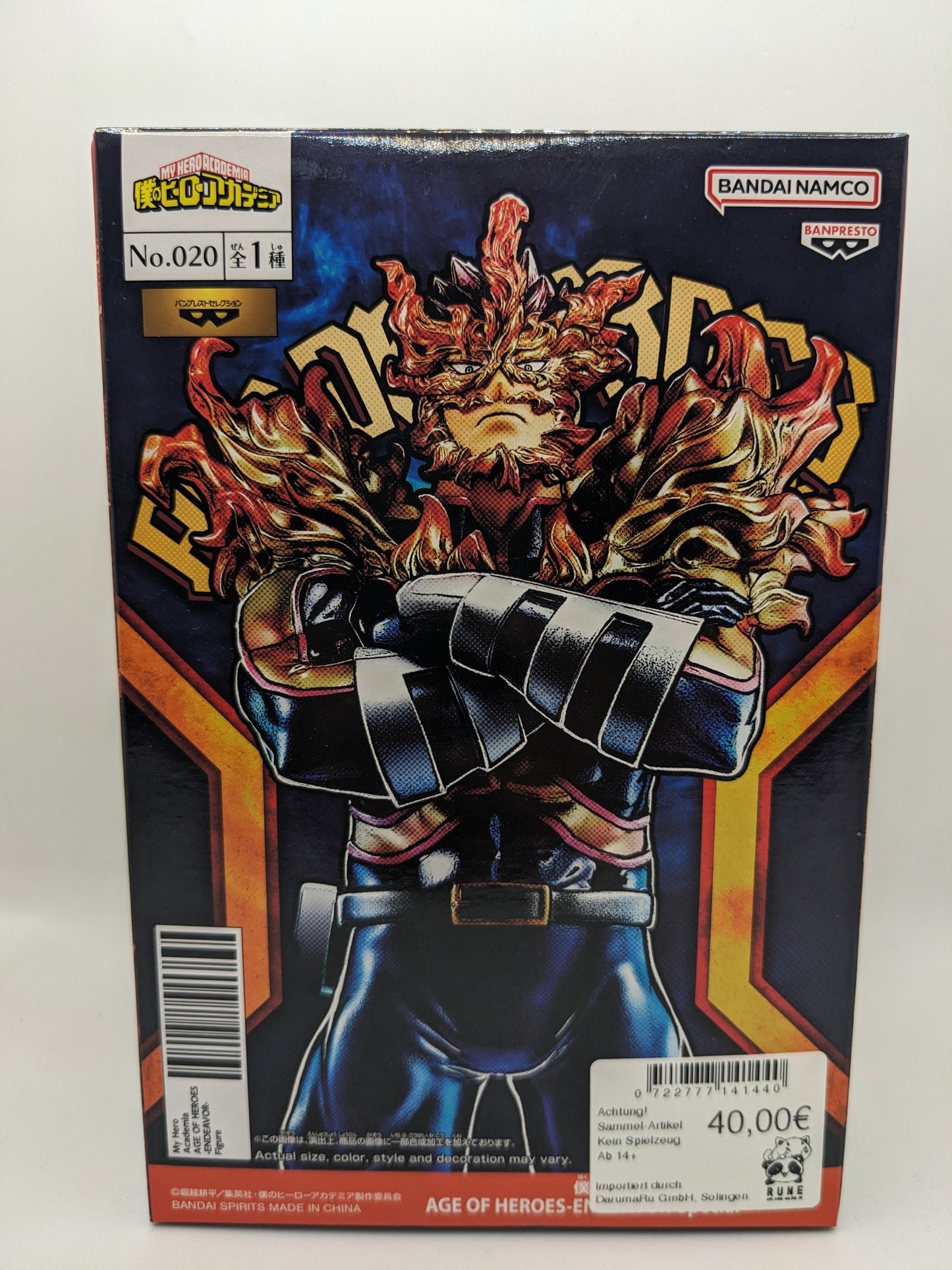 My Hero Academia Figur - Endeavor Age of Heroes