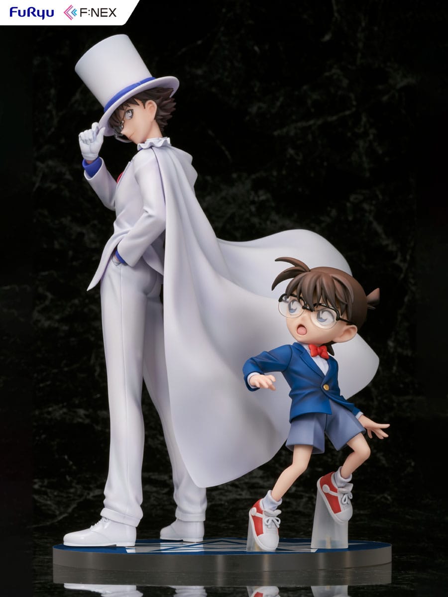 Detektiv Conan F:NEX PVC Statue 1/7 Conan Edogawa & Kid the Phantom Thief