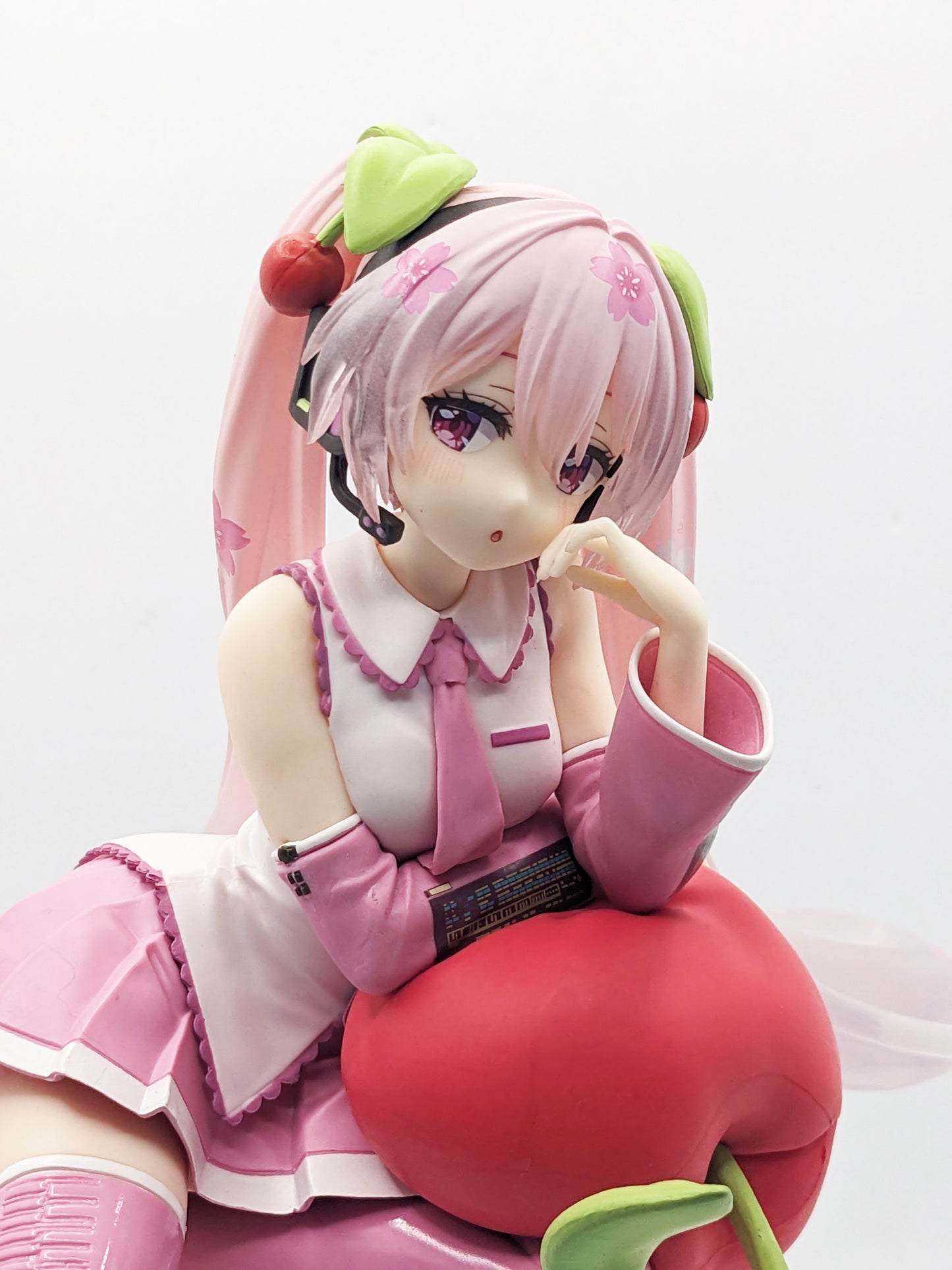 Vocaloid Figur - Hatsune Miku Desktop Cute Sakura Cherry Cushion Ver.