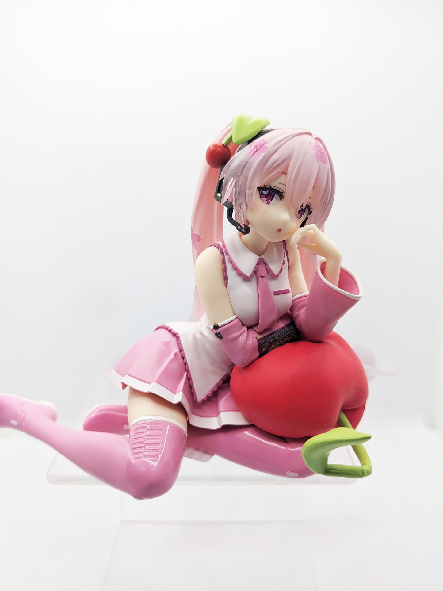 Vocaloid Figur - Hatsune Miku Desktop Cute Sakura Cherry Cushion Ver.