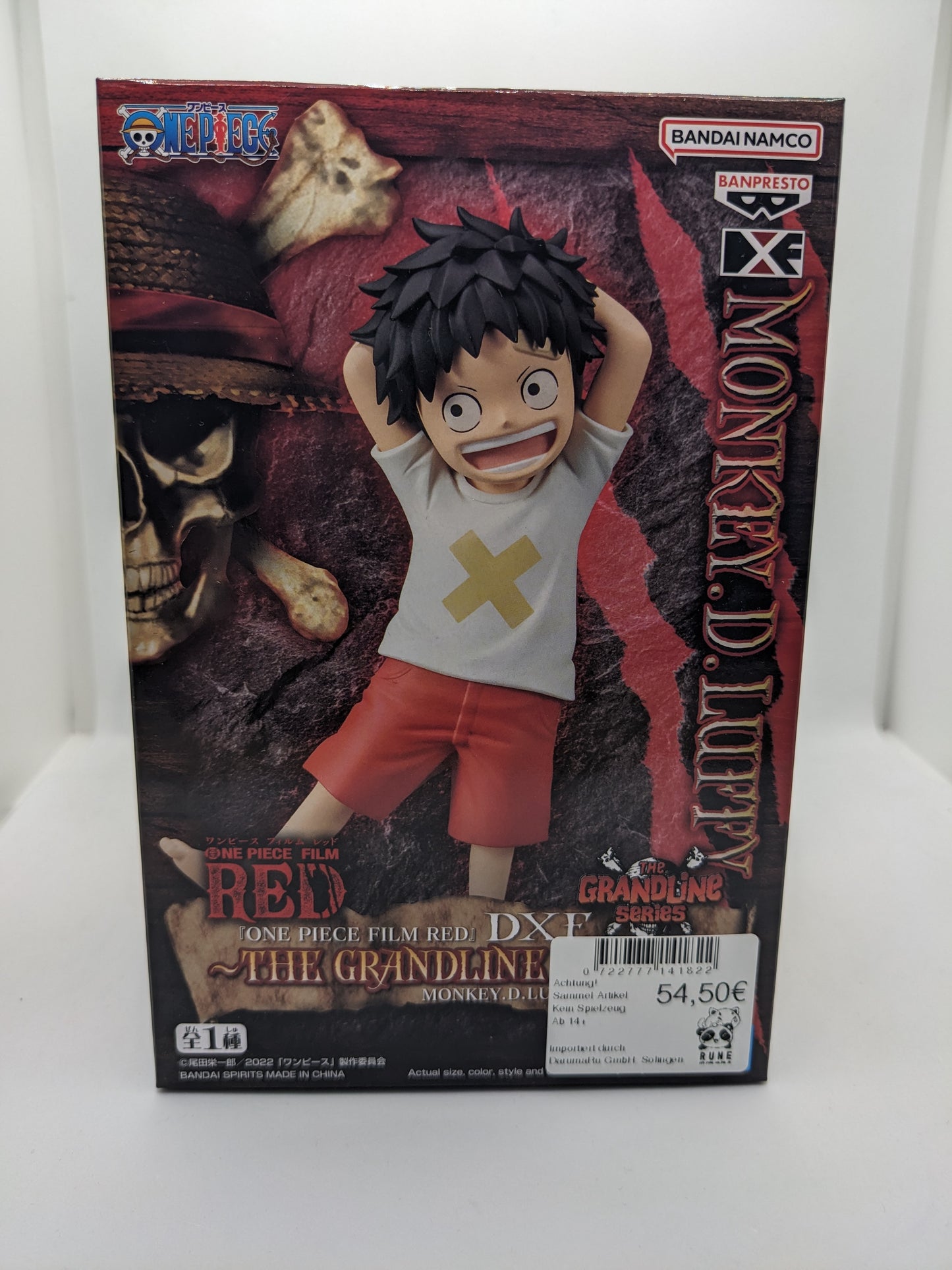 One Piece Red Figur - Monkey D. Ruffy The Grandline Men Children