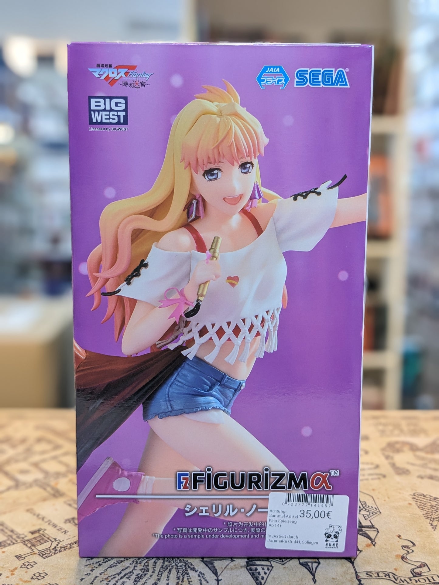 Macross Figur - Sheryl Nome Figurizm Alpha