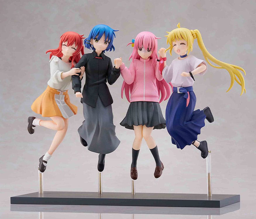 Bocchi the Rock! Statuen 4er-Set Jumping Girl(s) 20 cm
