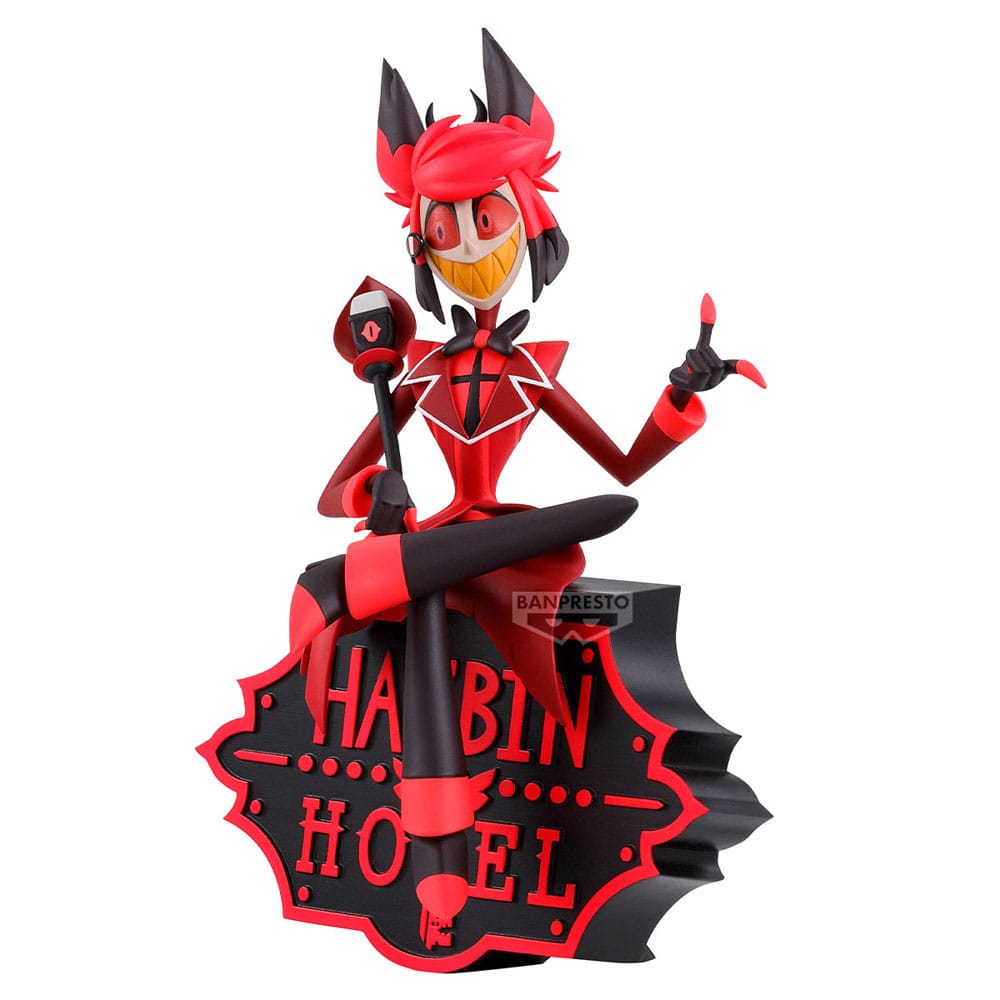 Hazbin Hotel Monitor Top Figure PVC Statue Alastor (Ver. A) 17 cm