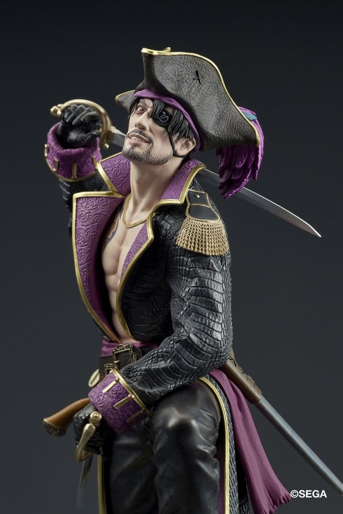Like a Dragon: Pirate Yakuza in Hawaii DIGSTA PVC Figur Captain Majima (Goro Majima) 18 cm
