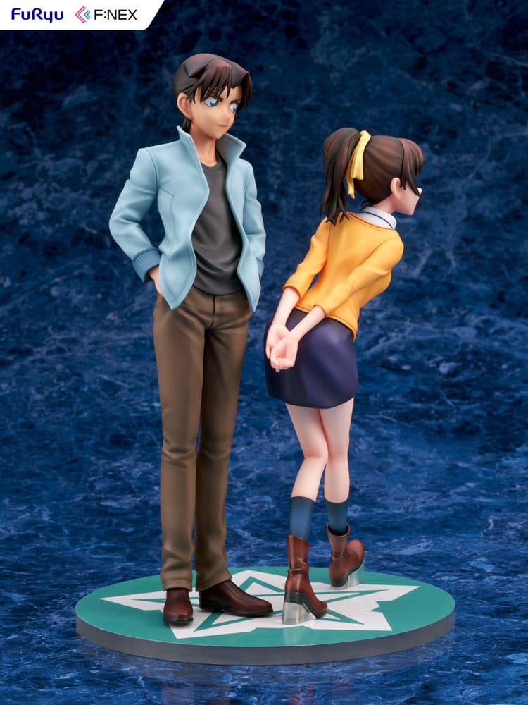 Detektiv Conan F:NEX PVC Statue 1/7 Heiji Hattori & Kazuha Toyama 26 cm