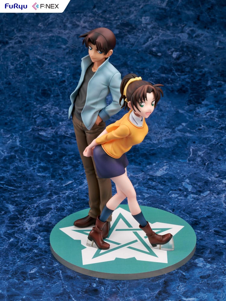 Detektiv Conan F:NEX PVC Statue 1/7 Heiji Hattori & Kazuha Toyama 26 cm