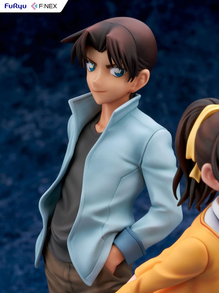 Detektiv Conan F:NEX PVC Statue 1/7 Heiji Hattori & Kazuha Toyama 26 cm