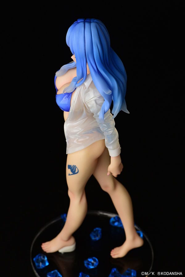 Fairy Tail Statue 1/6 Juvia Lokser Gravure_Stylesee-through wet shirt 25 cm