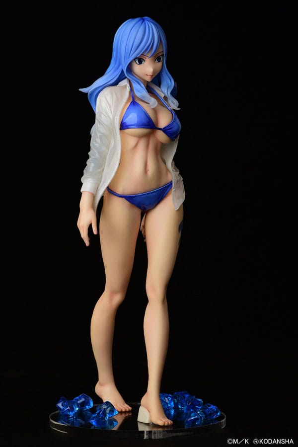 Fairy Tail Statue 1/6 Juvia Lokser Gravure_Stylesee-through wet shirt 25 cm