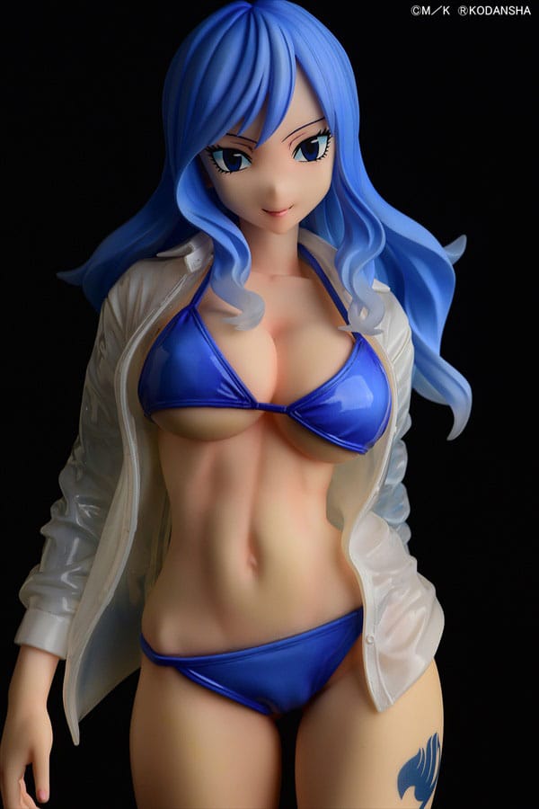 Fairy Tail Statue 1/6 Juvia Lokser Gravure_Stylesee-through wet shirt 25 cm