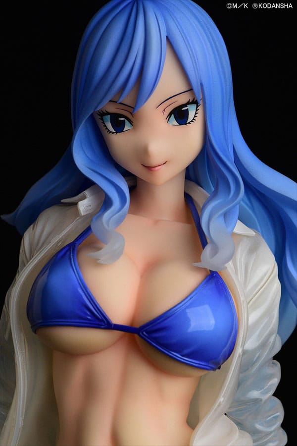 Fairy Tail Statue 1/6 Juvia Lokser Gravure_Stylesee-through wet shirt 25 cm
