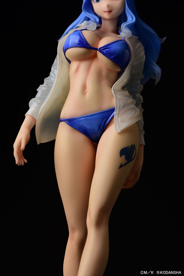Fairy Tail Statue 1/6 Juvia Lokser Gravure_Stylesee-through wet shirt 25 cm