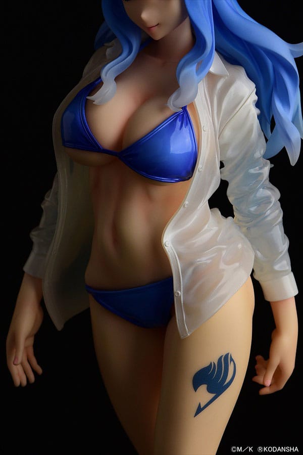 Fairy Tail Statue 1/6 Juvia Lokser Gravure_Stylesee-through wet shirt 25 cm