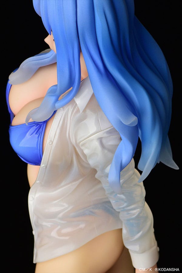 Fairy Tail Statue 1/6 Juvia Lokser Gravure_Stylesee-through wet shirt 25 cm
