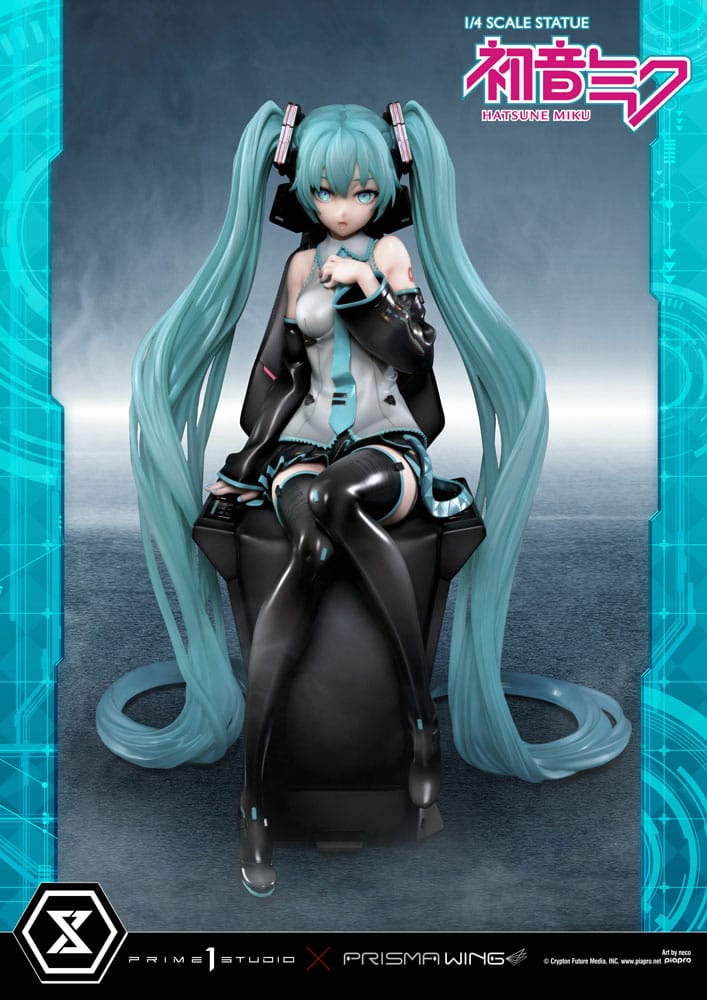 Hatsune Miku Prisma Wing PVC Statue 1/4 Hatsune Miku Art by neco 34 cm