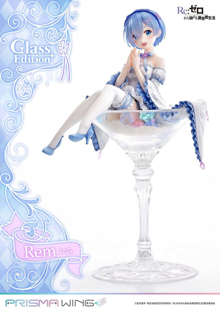Re:ZERO Starting Life in Another World Prisma Wing PVC Statue 1/7 Rem Glass Edition 23 cm (Kopie) (Kopie)