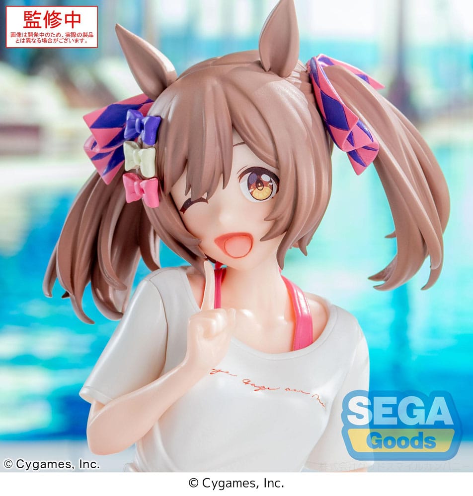 Uma Musume Pretty Derby Yumemirize PVC Statue Smart Falcon Gaze on Me! 14 cm
