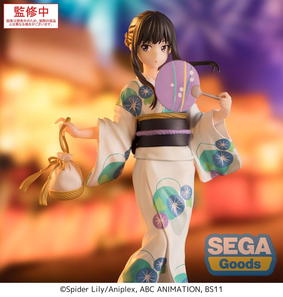Lycoris Recoil Luminasta PVC Statue Takina Inoue Festival in Yukata 19 cm