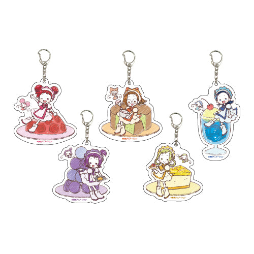 Acrylic Key Chain Motto! Ojamajo Doremi 04 Graff Art Design