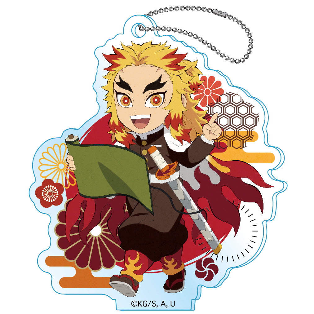 Demon Slayer: Kimetsu no Yaiba Kaido Walking Series Acrylic Key Chain Vol. 1