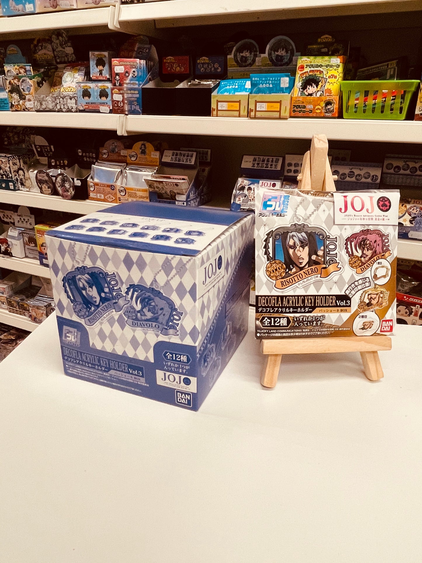 JOJO's Bizarre Adventure GOLDEN WIND - DECOFLA ACRYLIC KEY HOLDER Vol.3