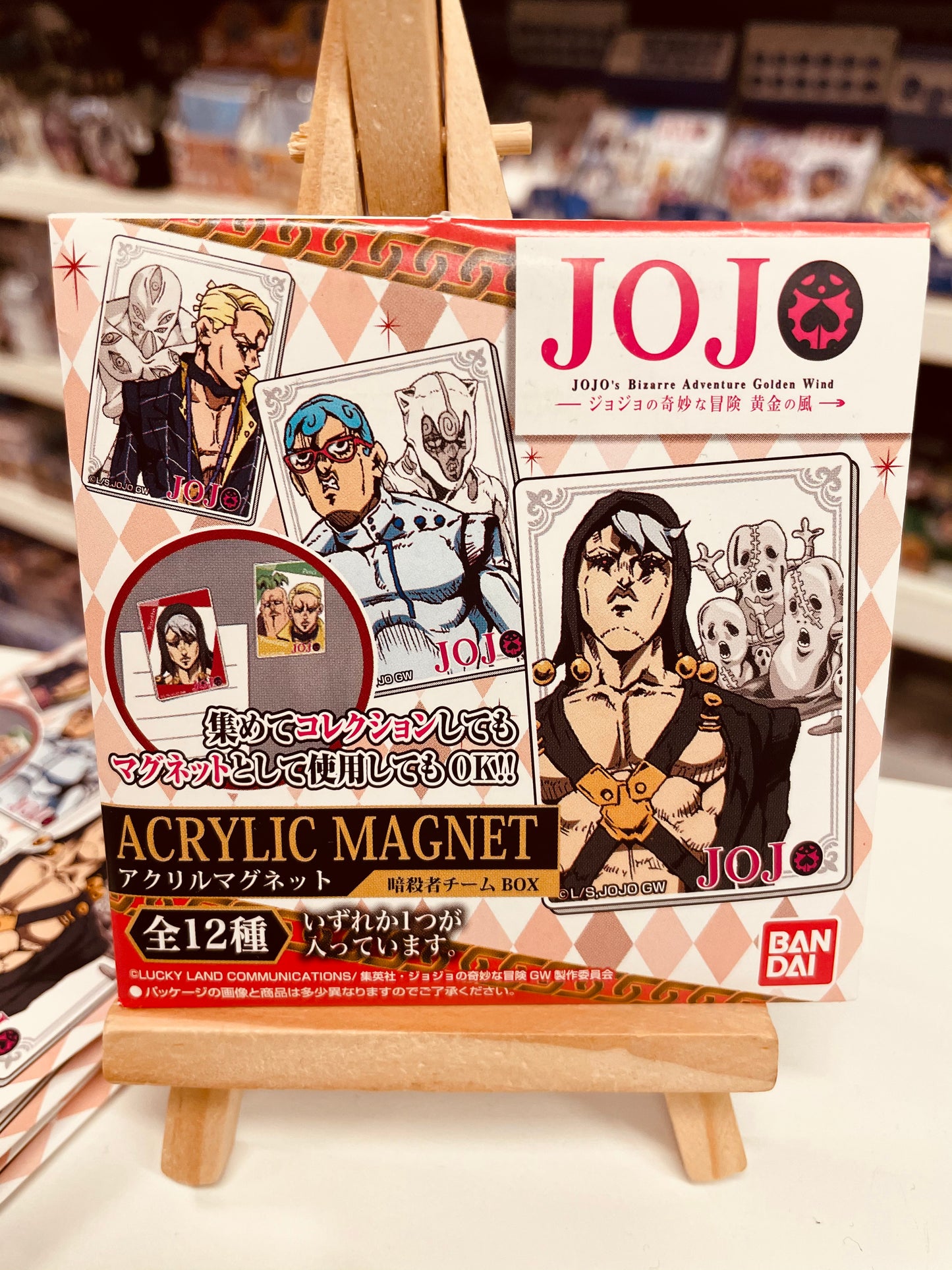 JOJO's Bizarre Adventure GOLDEN WIND - ACRYLIC MAGNET