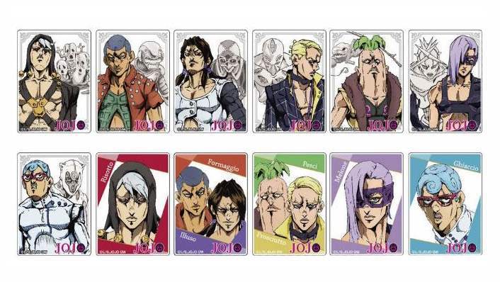 JOJO's Bizarre Adventure GOLDEN WIND - ACRYLIC MAGNET