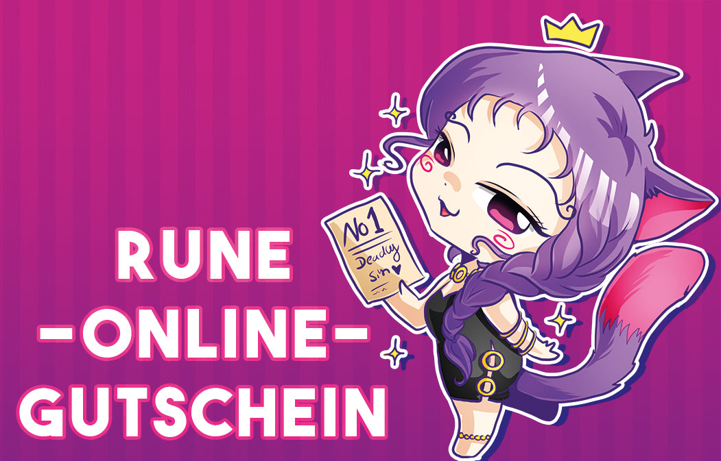 Geschenkgutschein Onlineshop - Rune Online