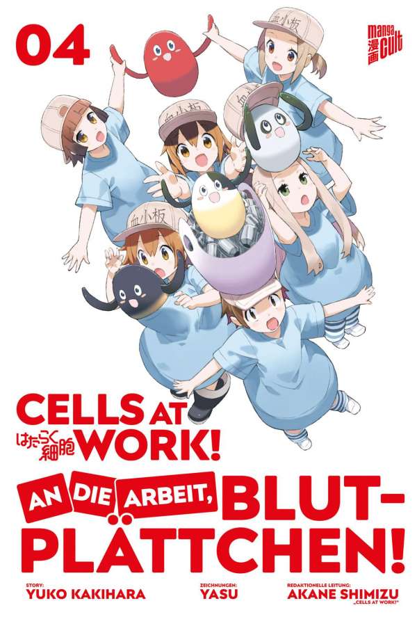 CELLS AT WORK! AN DIE ARBEIT BLUTPLÄTTCHEN