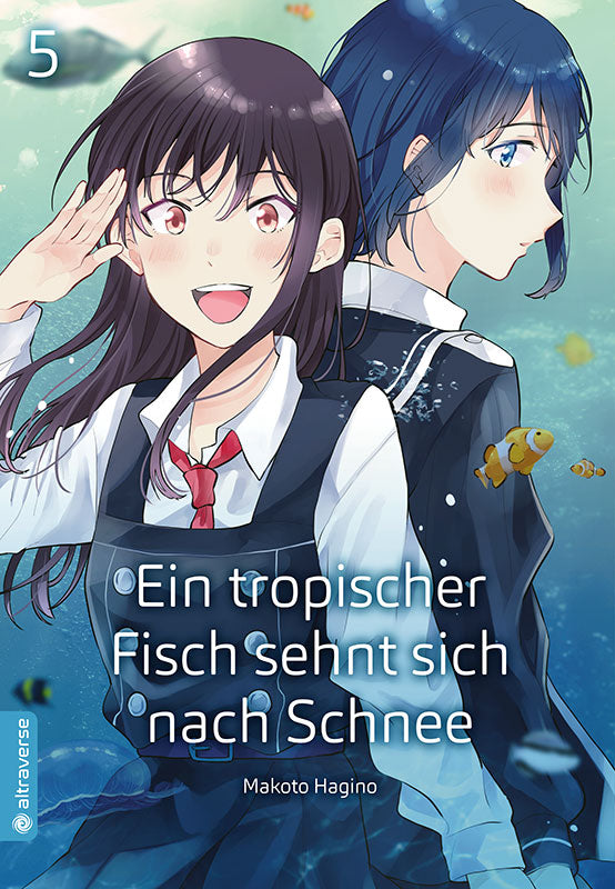 Ein tropischer Fisch sehnt sich nach Schnee