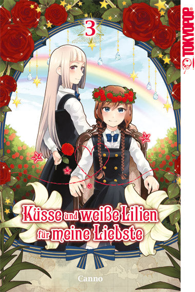 Küsse und weiße Lilien für meine Liebste