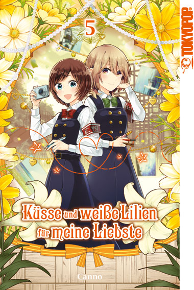 Küsse und weiße Lilien für meine Liebste