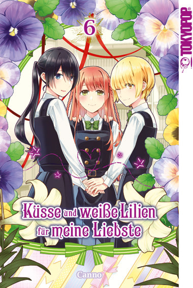 Küsse und weiße Lilien für meine Liebste