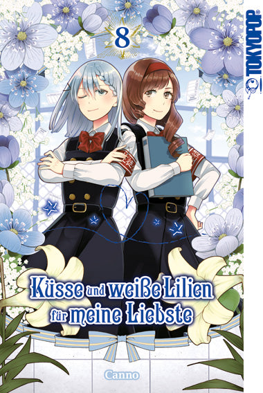 Küsse und weiße Lilien für meine Liebste