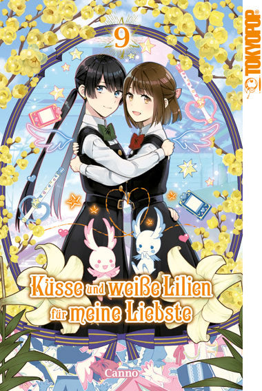 Küsse und weiße Lilien für meine Liebste