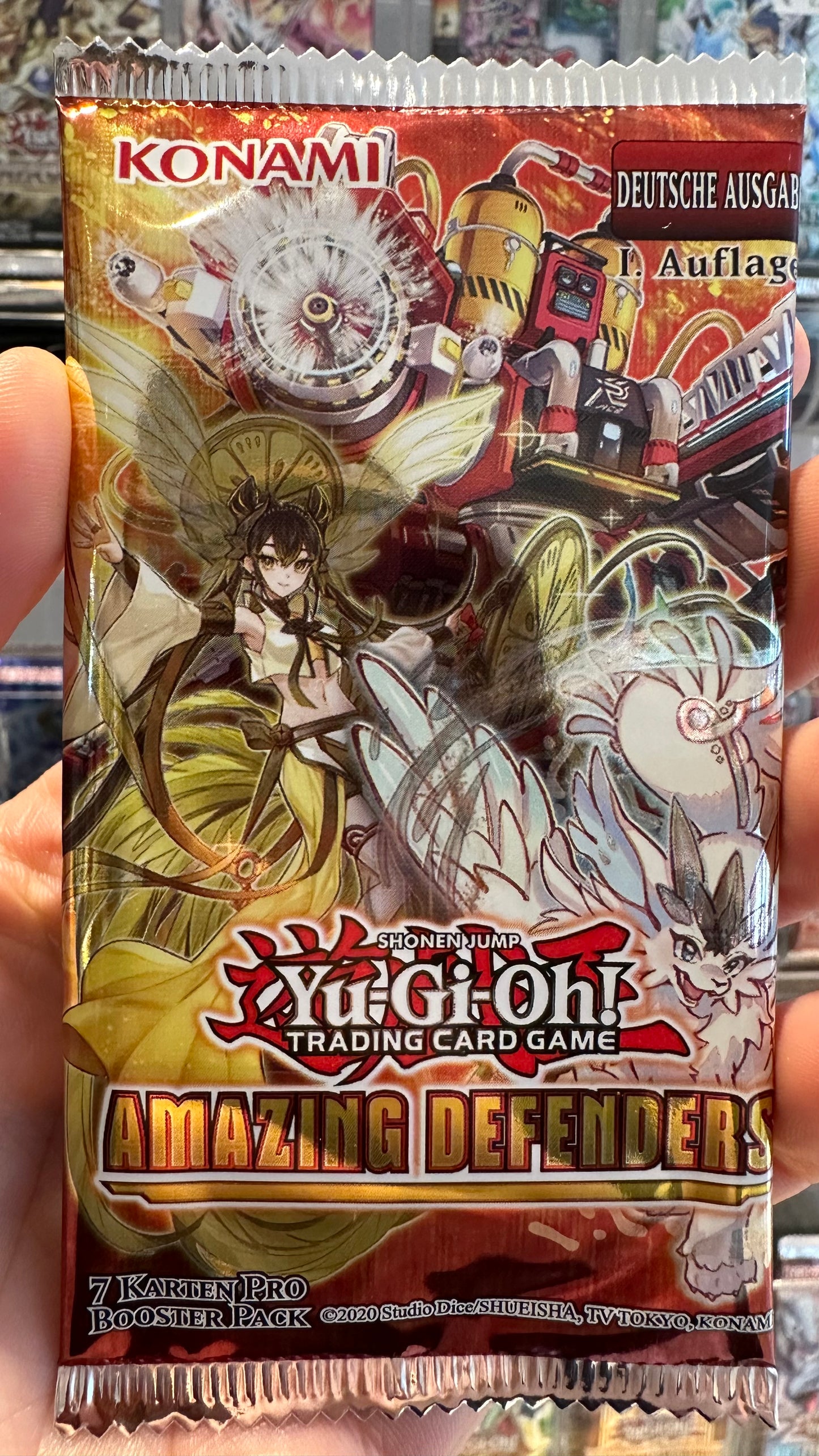 Yu-Gi-Oh! - AMAZING DEFENDERS - Booster