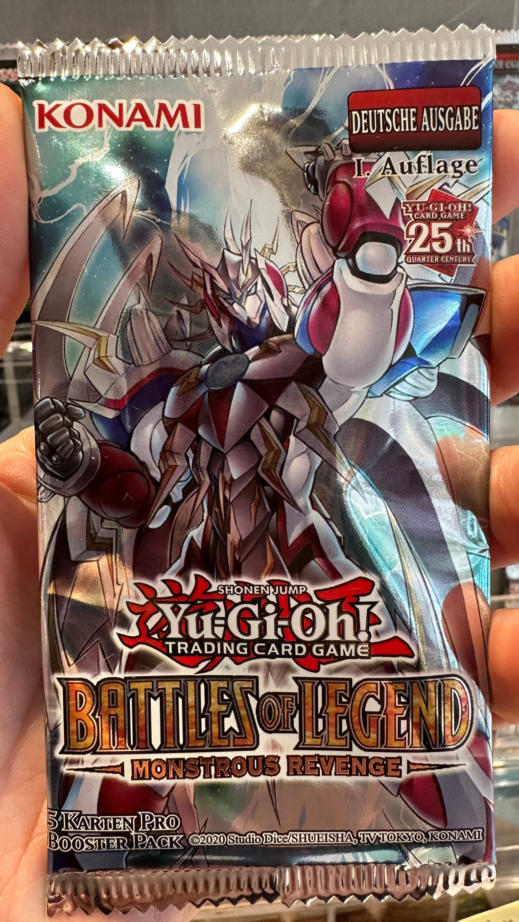 Yu-Gi-Oh! - BATTLE OF LEGENDS - MONSTROUS REVENGE - Booster