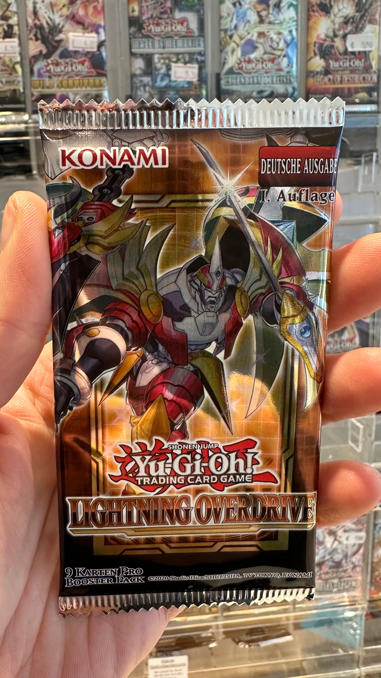 Yu-Gi-Oh! - LIGHTNING OVERDRIVE - Booster