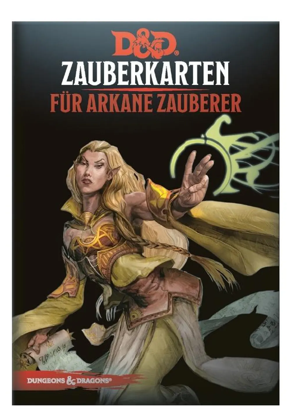 D&D Zauberkarten für Arkane Zauberer (deutsch)
