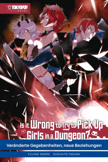 Is It Wrong to Try to Pick Up Girls in a Dungeon? Light Novel