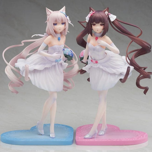 Nekopara PVC Statue 1/7 Nekopara Chocola & Vanilla Dream of Eden Ver. 23 cm