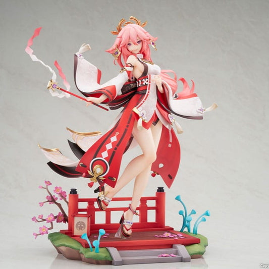Genshin Impact PVC Statue 1/7 Yae Miko Astute Amusement Ver. 28 cm