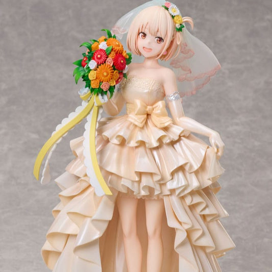 Lycoris Recoil PVC Statue 1/7 Chisato Nishikigi Wedding dress Ver. 26 cm