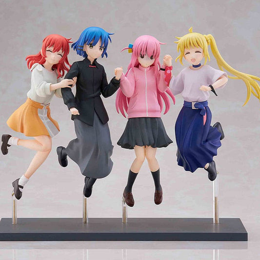 Bocchi the Rock! Statuen 4er-Set Jumping Girl(s) 20 cm