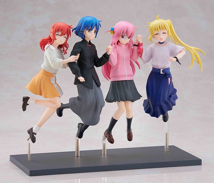 Bocchi the Rock! Statuen 4er-Set Jumping Girl(s) 20 cm