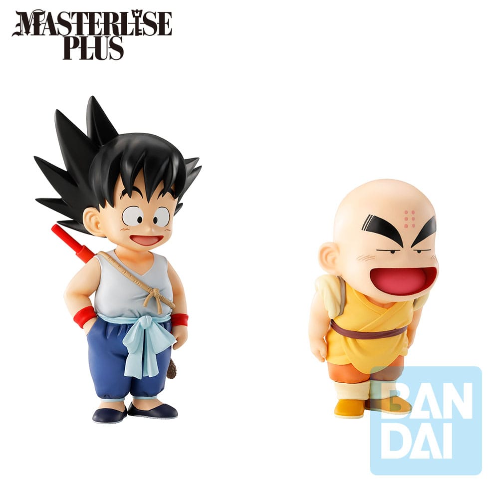 Dragon Ball Ichibansho Masterlise Plus PVC Statues Son Goku & Krillin (Son Goku Training Section) 13 cm