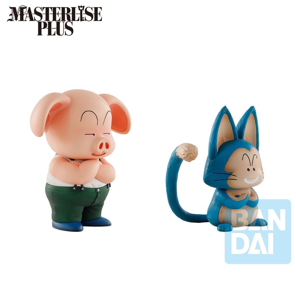 Dragon Ball Ichibansho Masterlise Plus PVC Statues Ooling & Puar (Son Goku Training Section) 10 cm