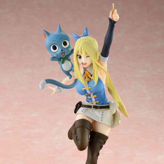 Fairy Tail PVC Statue 1/8 Lucy Heartfilia Wink Ver. 23 cm