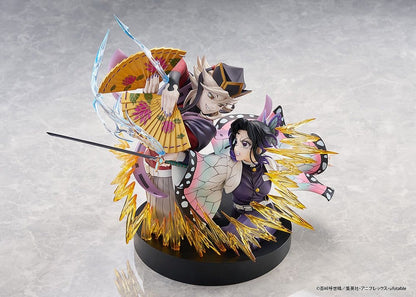 Demon Slayer: Kimetsu no Yaiba PVC Figuren 2er-Pack Shinobu Kocho & Doma 18 cm